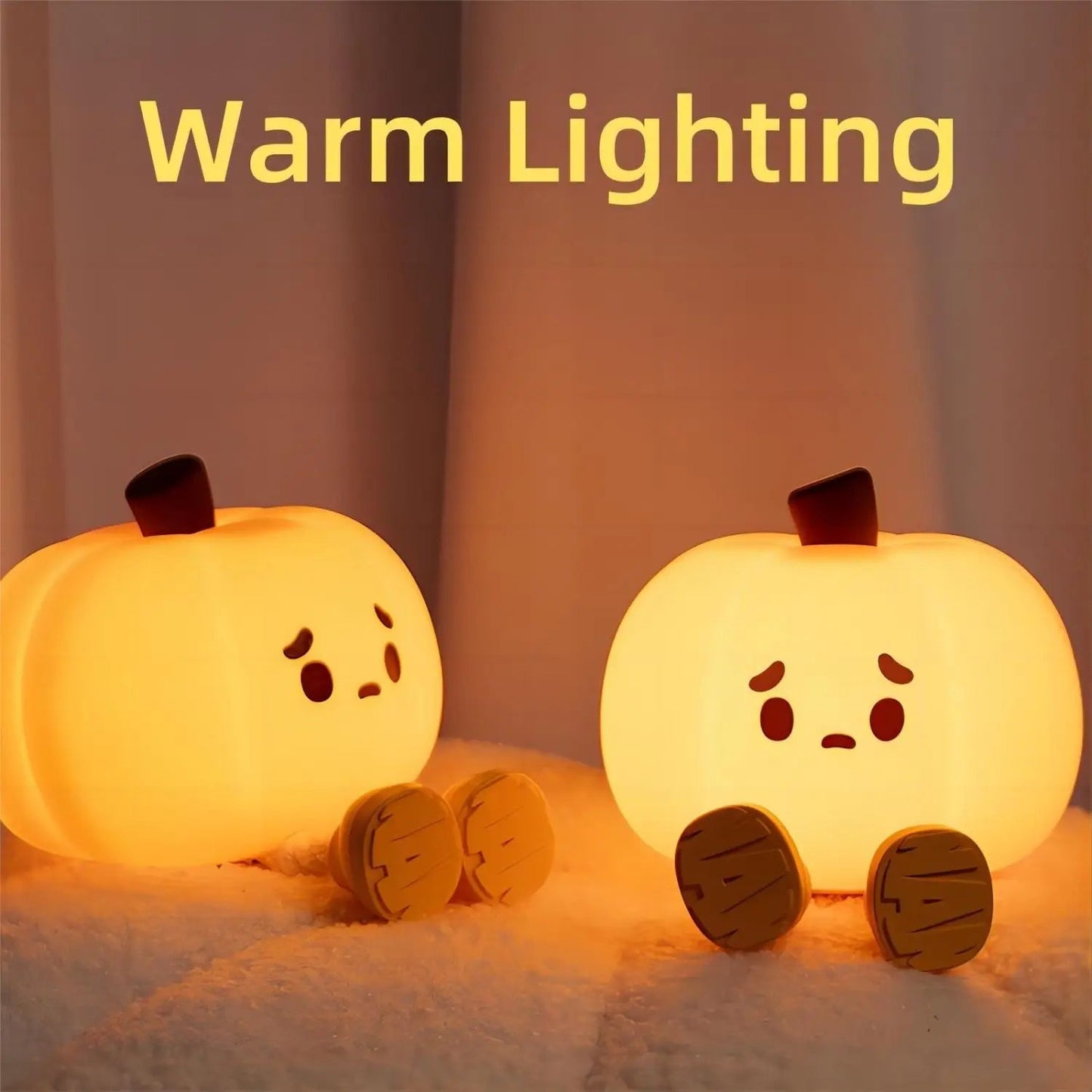 Adorable Pumpkin Glow Light